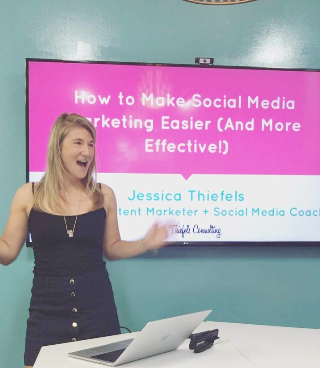 Jessica Thiefels social media training