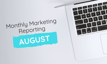 August Marketing Data Reporting