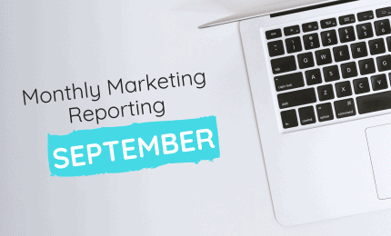 September Marketing Data Reporting